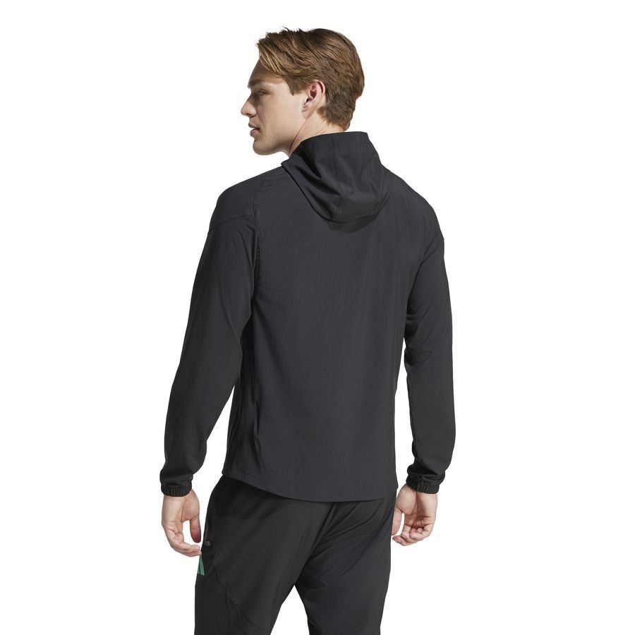 Algeria Jacket Tiro 25 Competition Travel Vis Tech - Black-League Fan Gear