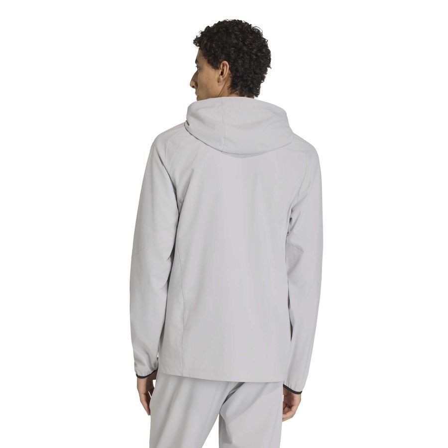 Algeria Windbreaker Tiro Tech FZ - Light Grey-League Fan Gear