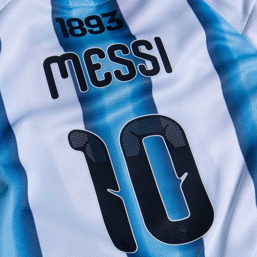 Argentina Home Shirt World Cup 2026 Mini-Kit Kids Messi 10-League Fan Gear