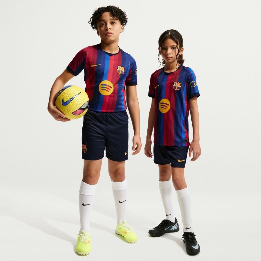 Barcelona Home Shorts 2026/27 Kids-League Fan Gear