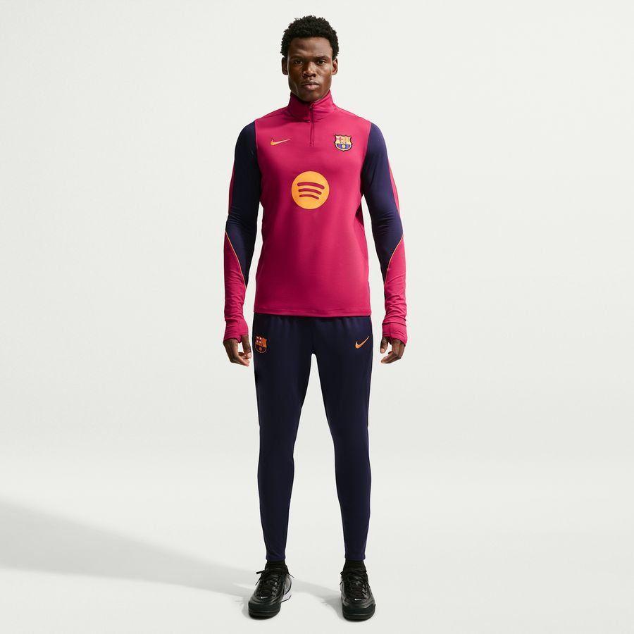 Barcelona Training Shirt Dri-FIT Strike - Noble Red/Blackened Blue/Mineral Yellow-League Fan Gear