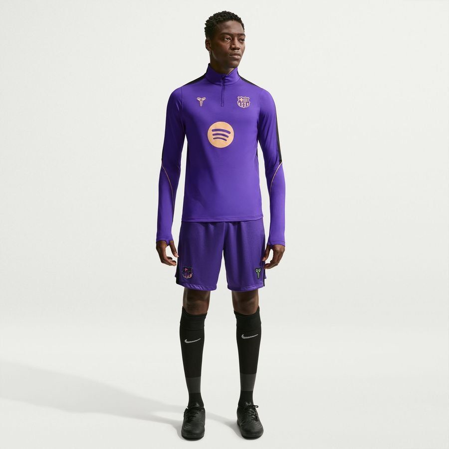 Barcelona Training Shirt Dri-FIT Strike - Purple/Black/Metallic Gold-League Fan Gear