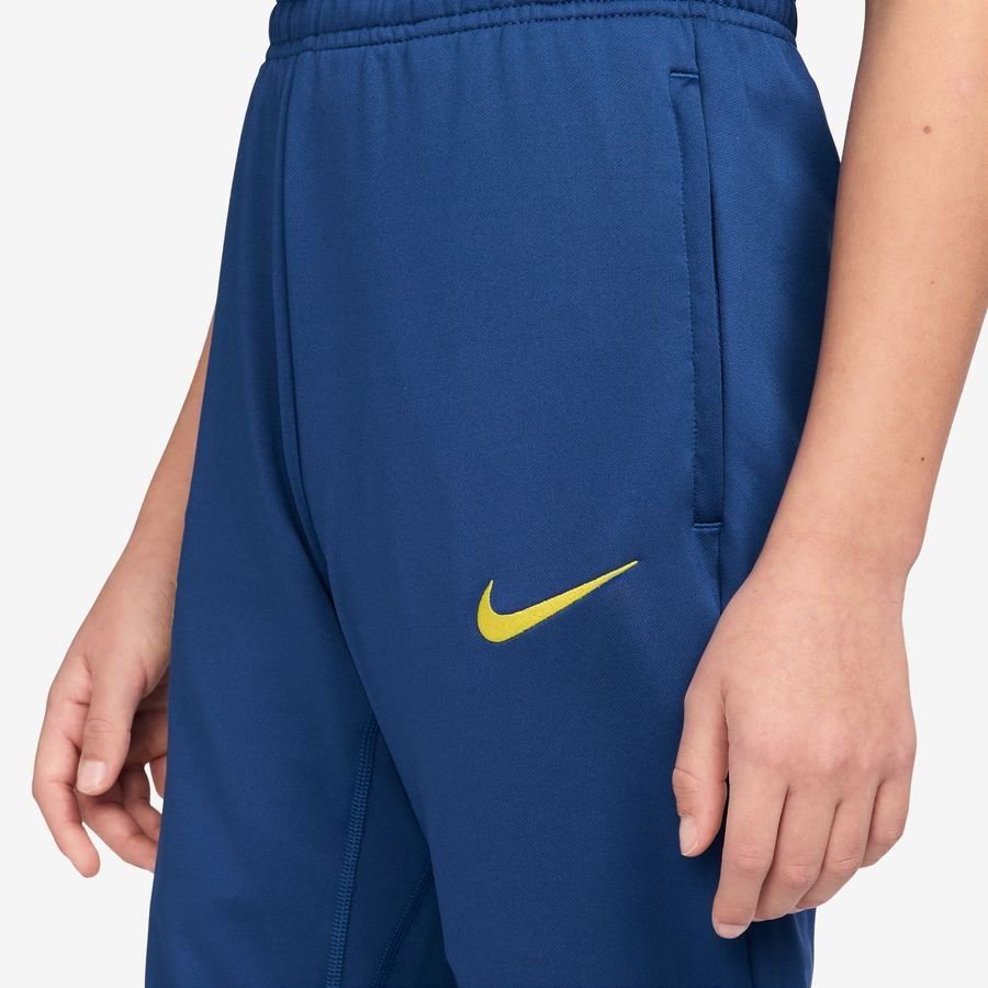 Barcelona Training Trousers Dri-FIT Strike KPZ - Gym Blue/Opti Yellow Kids-League Fan Gear