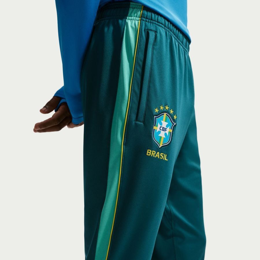 Brazil Training Trousers Dri-FIT Strike World Cup 2026 - Geode Teal/Light Menta/Midwest Gold-League Fan Gear