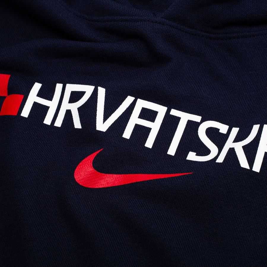 Croatia Hoodie Club - Obsidian/White/University Red-League Fan Gear