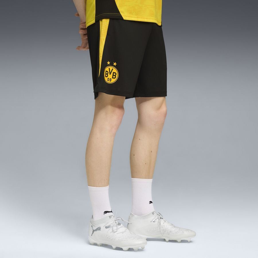Dortmund Training Shorts - Black/Faster Yellow-League Fan Gear