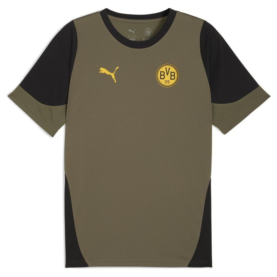 Dortmund Training T-Shirt - Loden Green/ Black-League Fan Gear