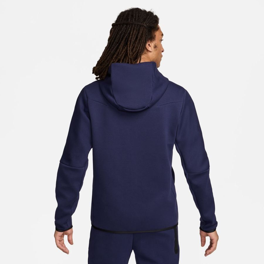 England Hoodie NSW Tech Fleece FZ - Purple Ink/White-League Fan Gear