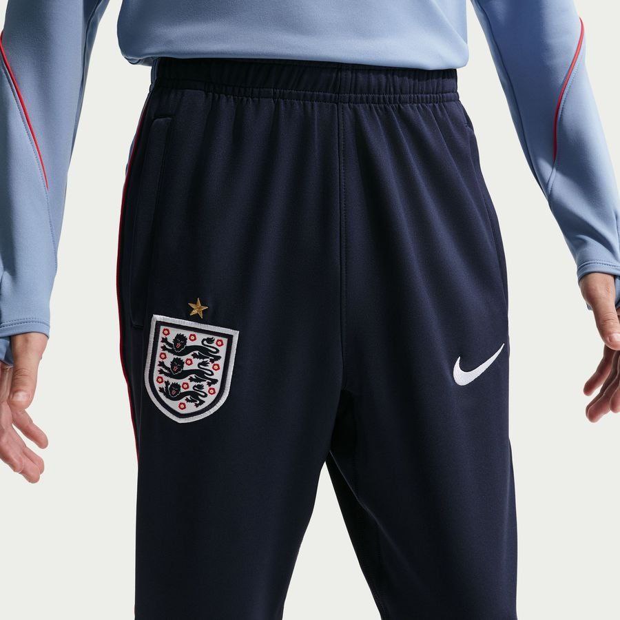 England Training Trousers Dri-FIT Strike World Cup 2026 - Obsidian/Work Blue/White Kids-League Fan Gear