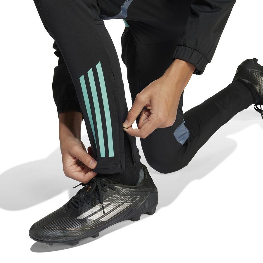 FC Copenhagen Training Trousers Tiro 25 - Black/Onix/st Fade Ocean Kids-League Fan Gear