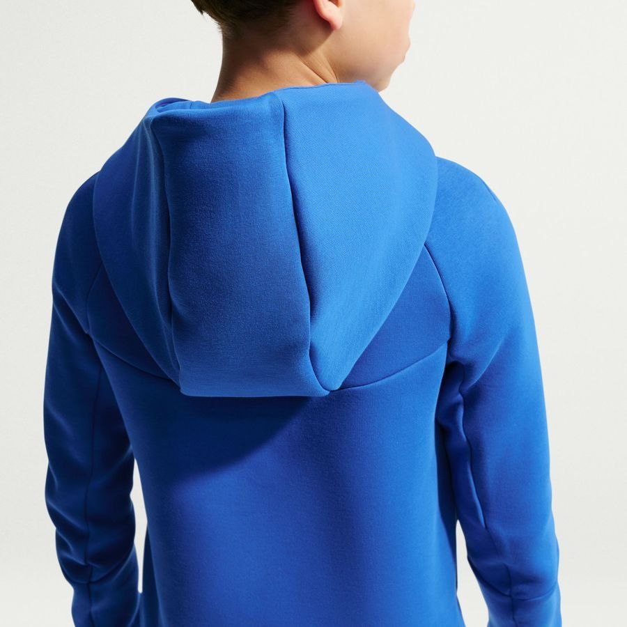 France Hoodie NSW Tech Fleece FZ World Cup 2026 - Game Royal/Metallic Copper Kids-League Fan Gear