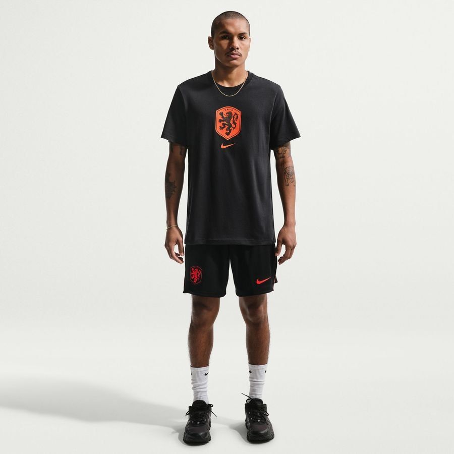Holland T-Shirt Crest World Cup 2026 - Black-League Fan Gear