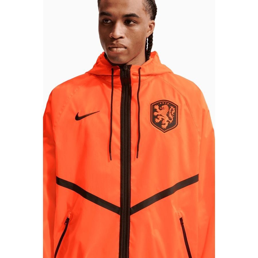 Holland Training Jacket Dri-FIT KMD Anthem World Cup 2026 - Hyper Crimson/Black-League Fan Gear