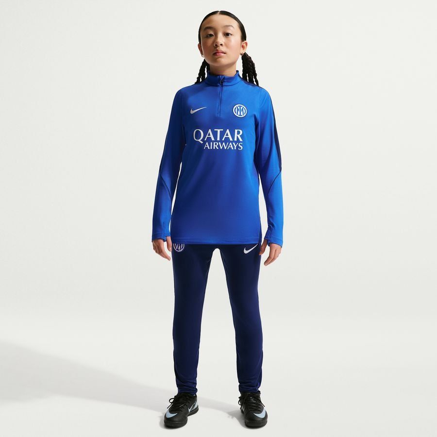 Inter Training Shirt Dri-FIT Strike Drill - Lyon Blue/Blue Void/White Kids-League Fan Gear