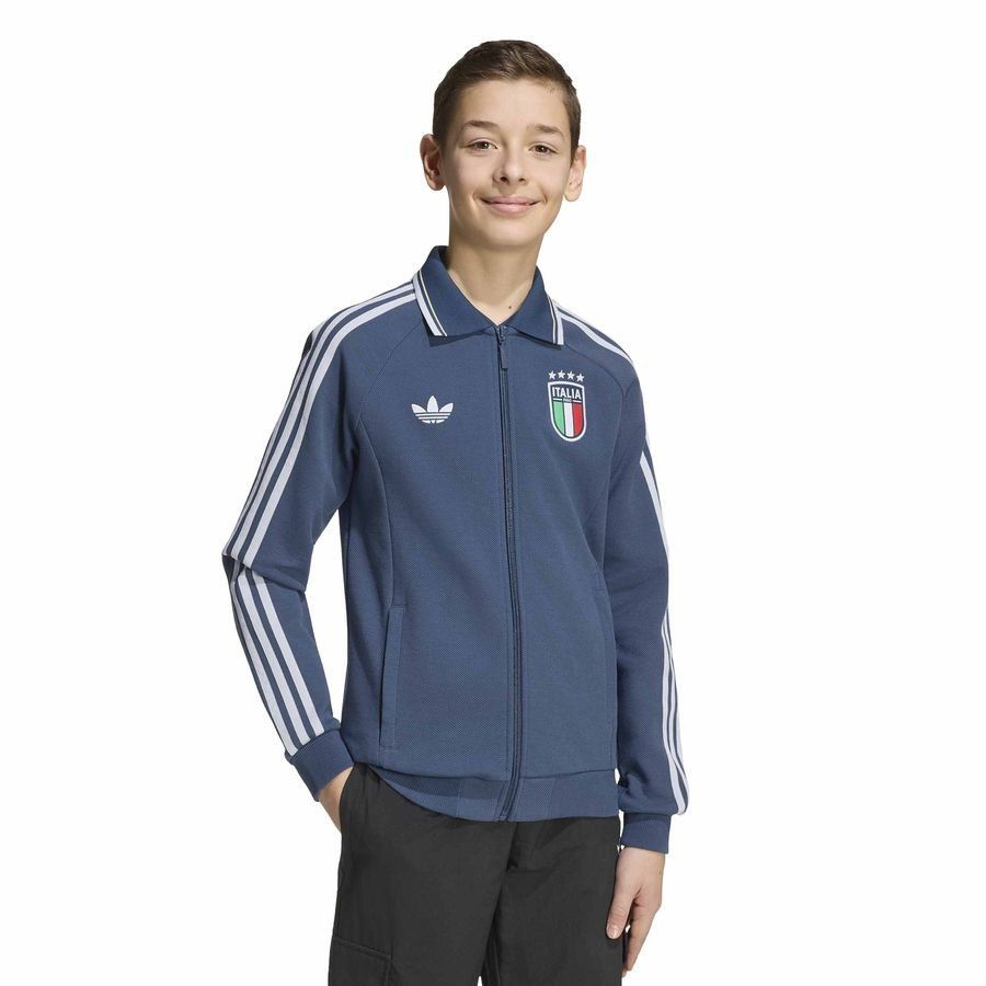 Italy Jacket Anthem Away OG - Night Marine Kids-League Fan Gear
