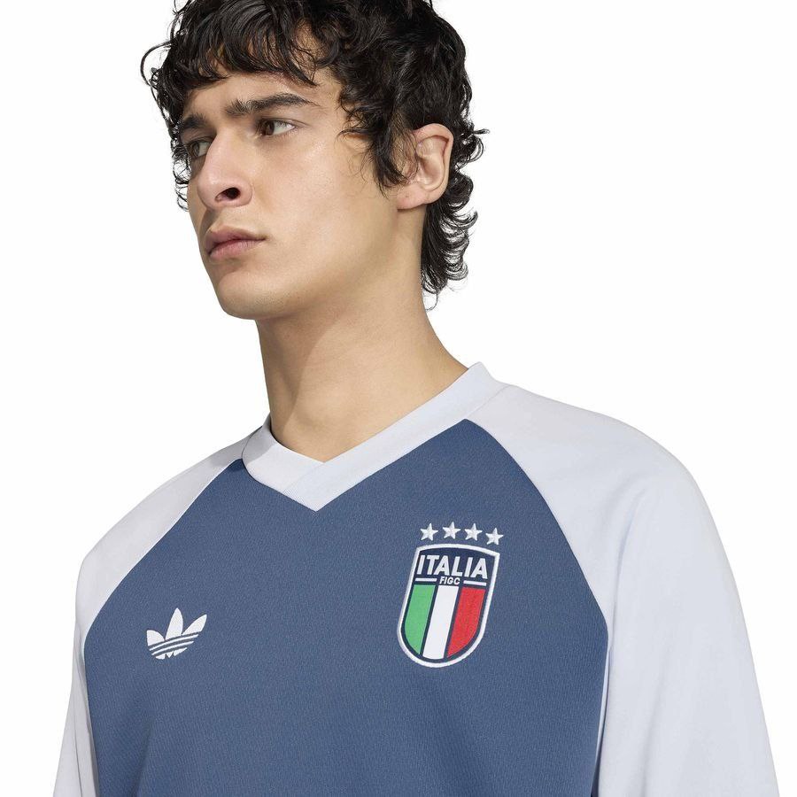 Italy Training Shirt Pre Match Warm Top Away - Night Marine-League Fan Gear