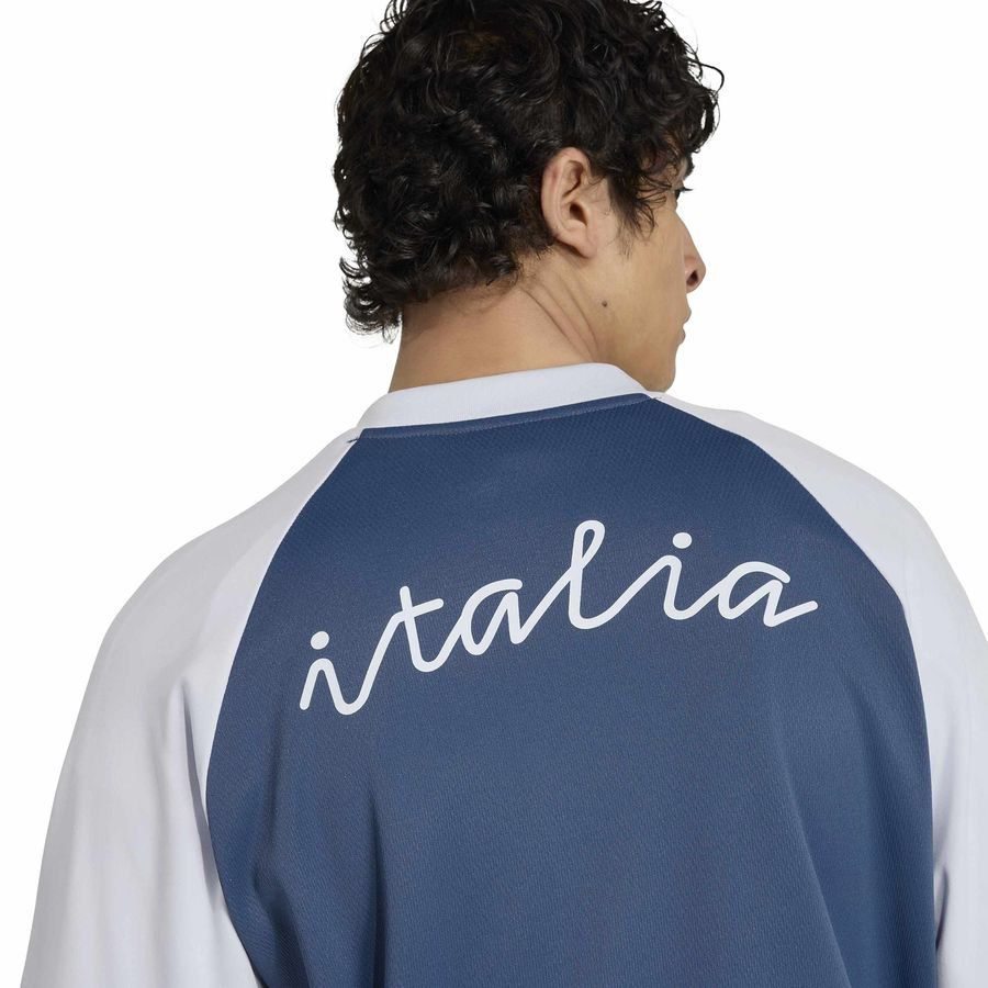 Italy Training Shirt Pre Match Warm Top Away - Night Marine-League Fan Gear