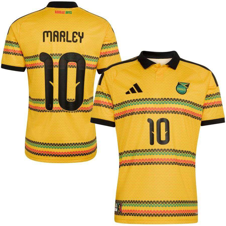 Jamaica Home Shirt 2026 Marley 10-League Fan Gear