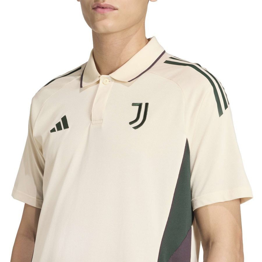 Juventus Polo Tiro 25 EU - Ecru Tint-League Fan Gear