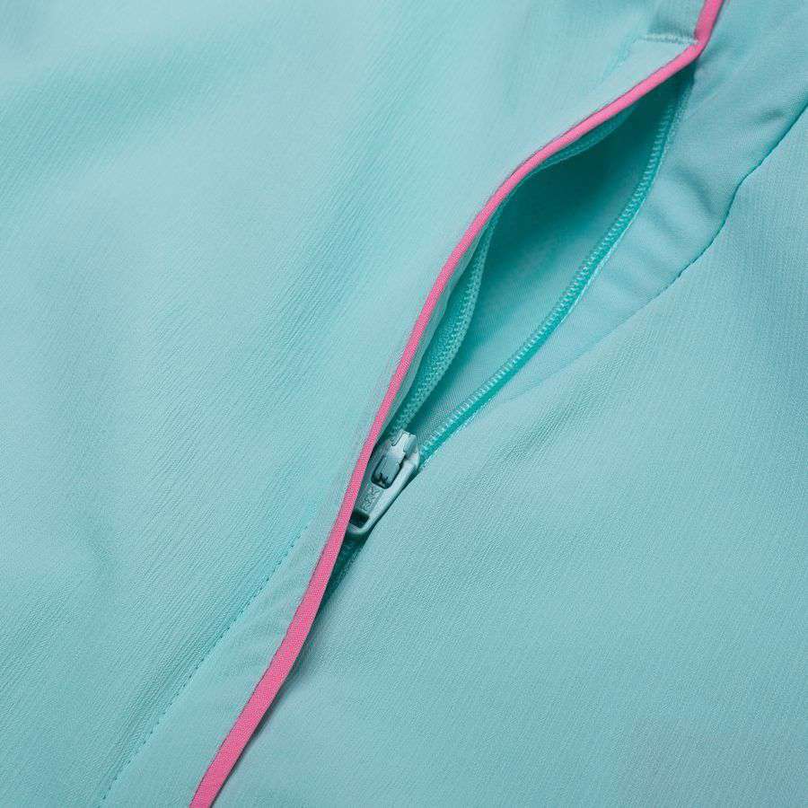 Juventus Training Jacket Presentation Tiro 25 - Semi Flash Aqua-League Fan Gear