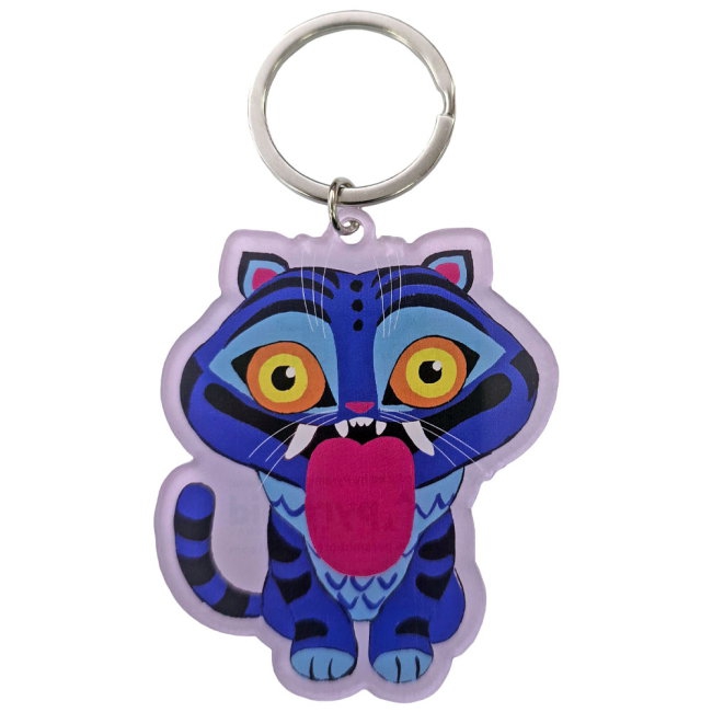K-POP Demon Hunters Derpy Acrylic Keyring Jersey-League Fan Gear