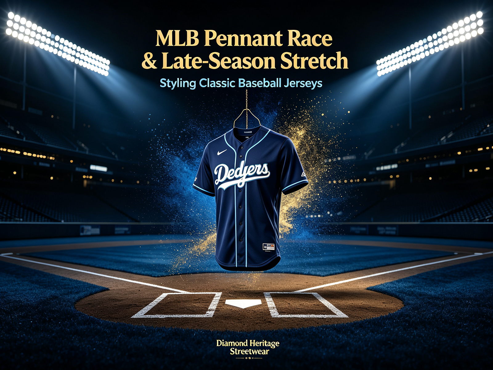 MLB Pennant Race & Late-Season Stretch: Styling Classic Baseball Jerseys-League Fan Gear