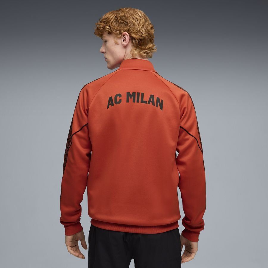 Milan Track Jacket King Anthem - Red Fire/ Black-League Fan Gear