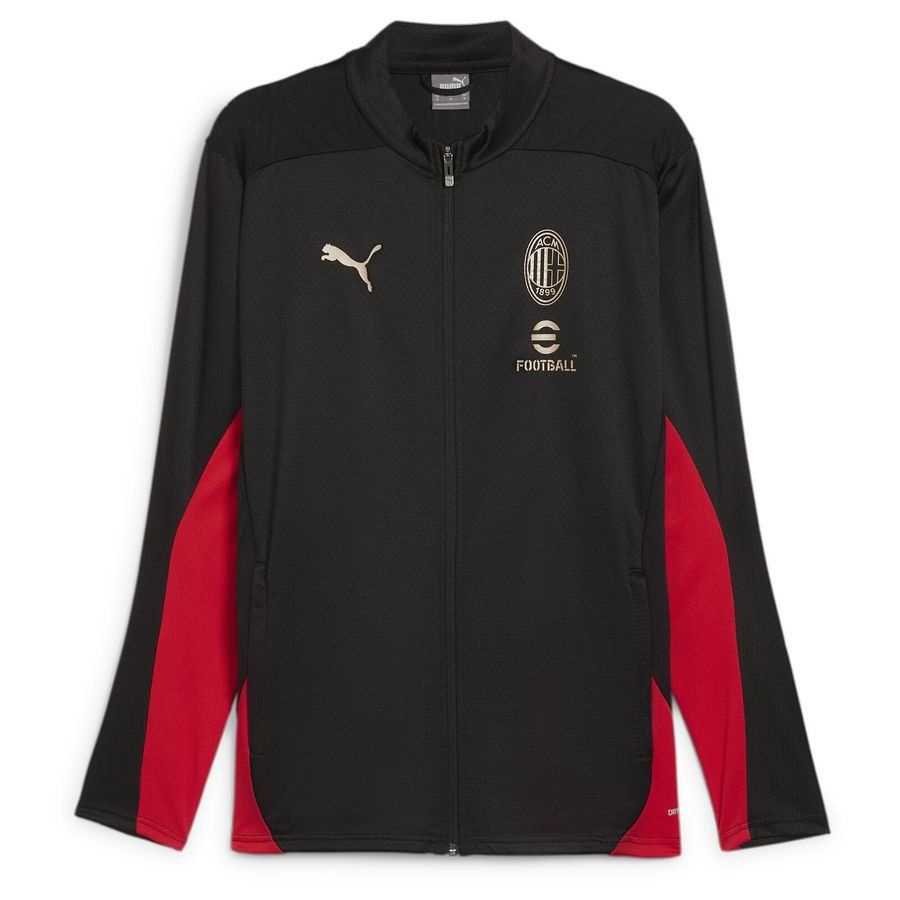 Milan Training Jacket - Black/For All Time Red-League Fan Gear