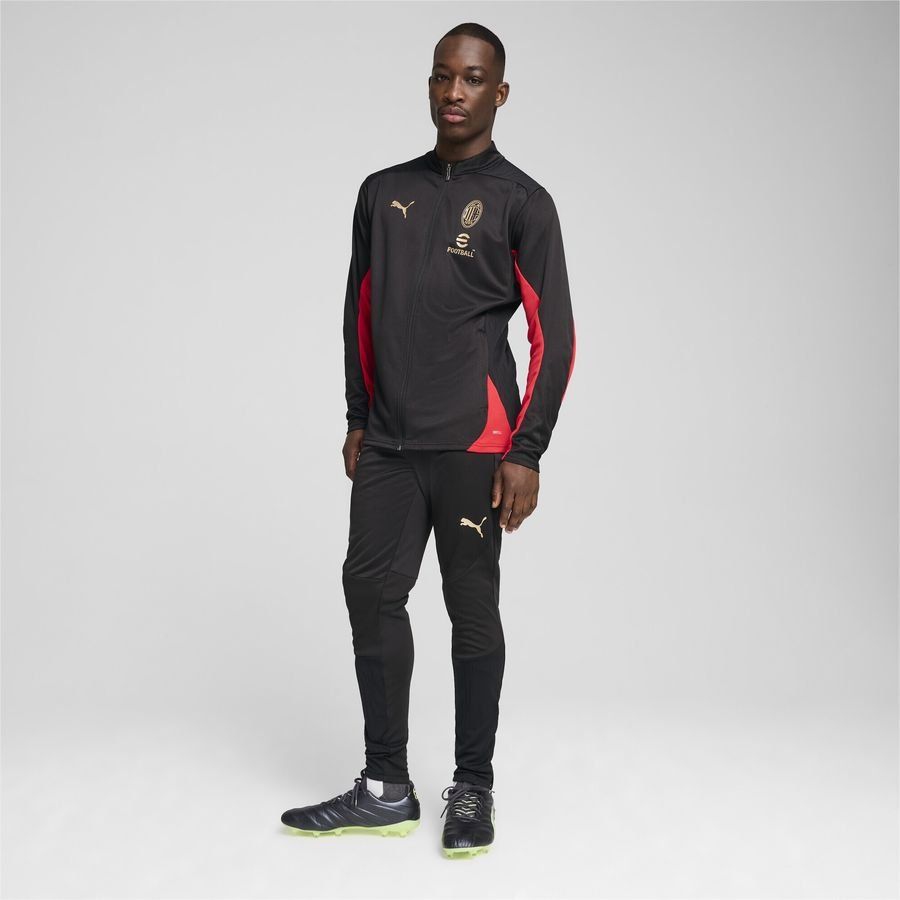 Milan Training Jacket - Black/For All Time Red-League Fan Gear
