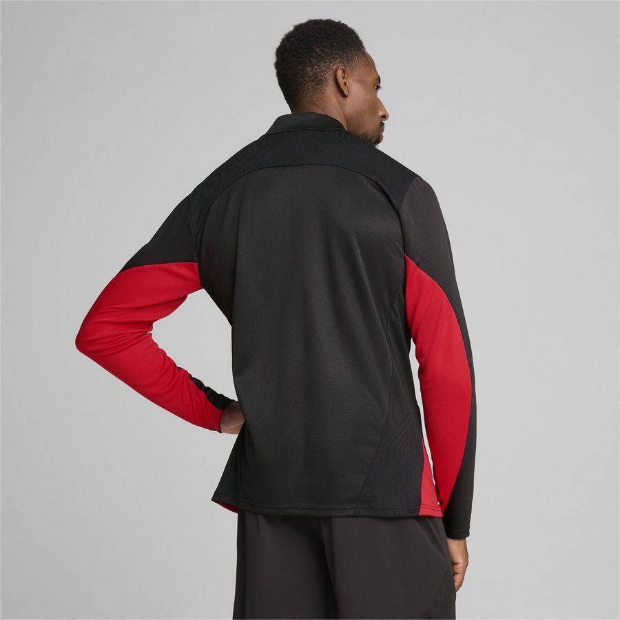 Milan Training Jacket - Black/For All Time Red-League Fan Gear