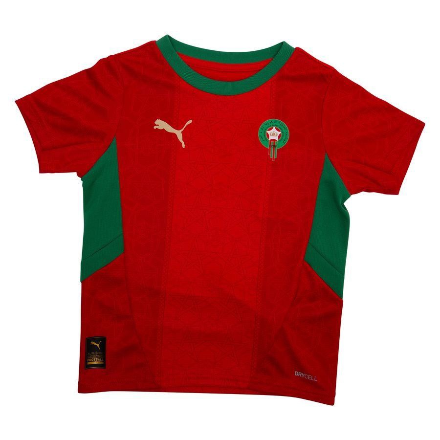 Morocco Home Shirt 2024/25 Africa Cup of Nations 2025 Mini-Kit Kids-League Fan Gear