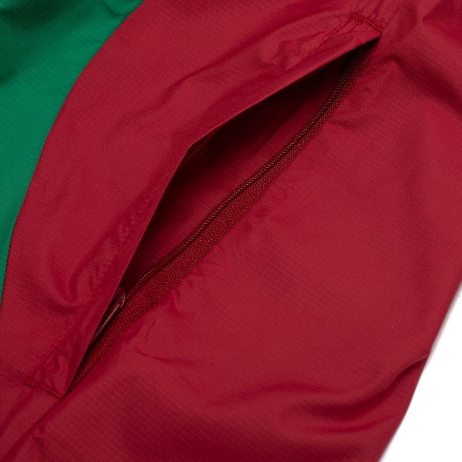 Morocco Jacket Pre Match Woven Anthem Africa Cup of Nations 2025 - Intense Red/Archive Green-League Fan Gear