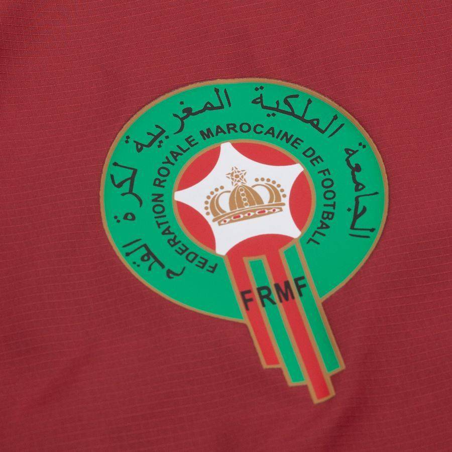 Morocco Training Trousers Pre Match Woven Africa Cup of Nations 2025 - Intense Red/Archive Green-League Fan Gear