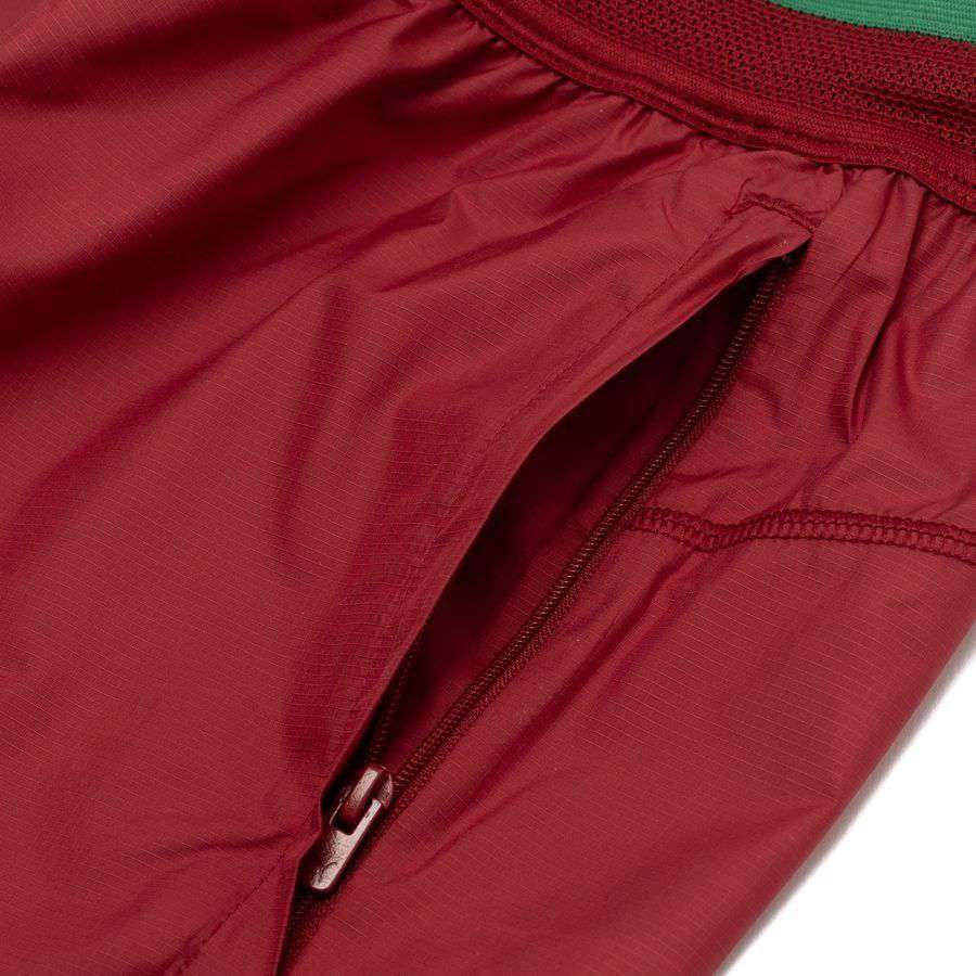 Morocco Training Trousers Pre Match Woven Africa Cup of Nations 2025 - Intense Red/Archive Green-League Fan Gear