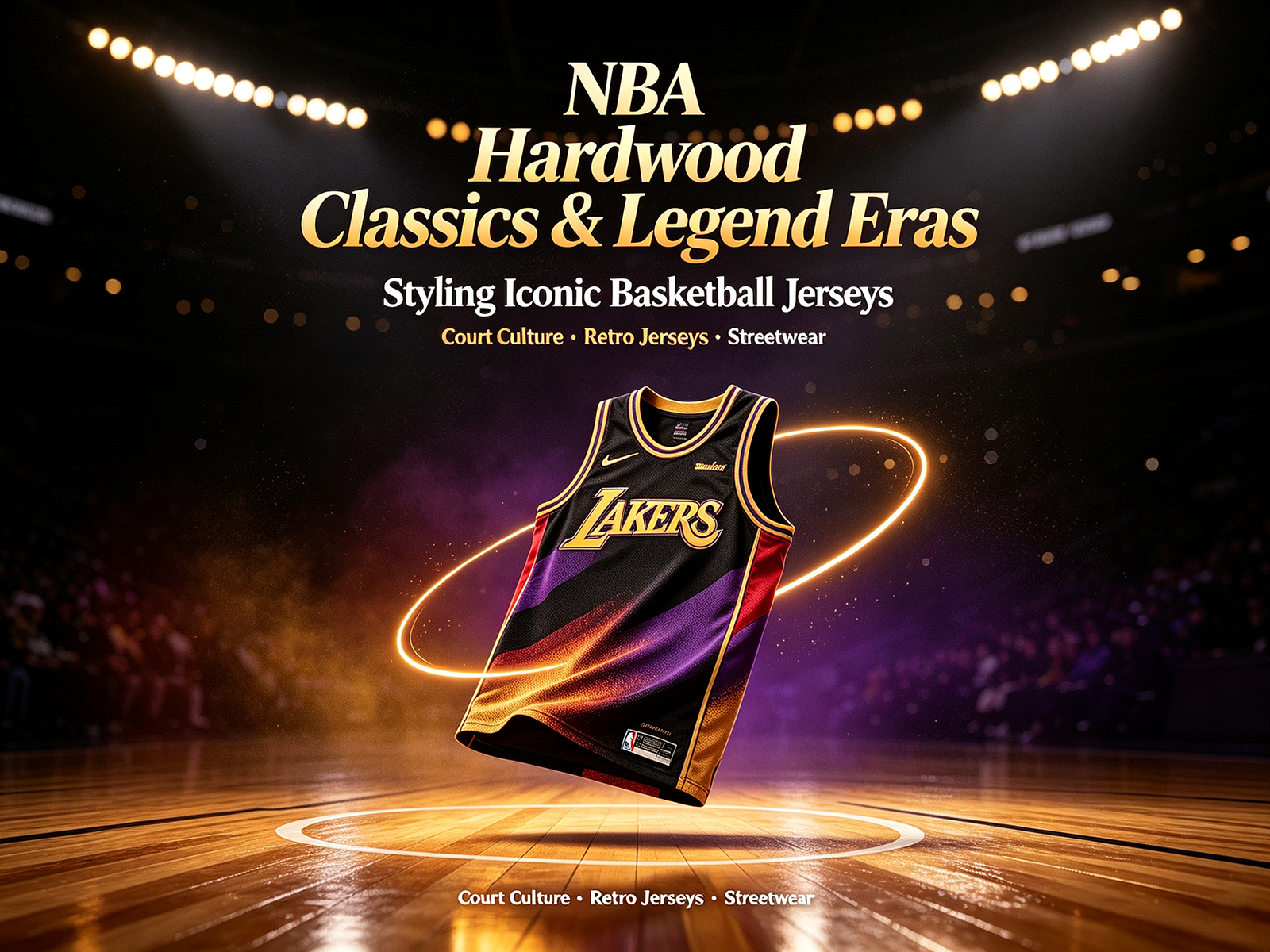 NBA Hardwood Classics & Legend Eras: Styling Iconic Basketball Jerseys-League Fan Gear