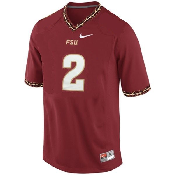 Florida State Seminoles (fsu) #2 Deion Sanders - Red Youth Jersey-League Fan Gear
