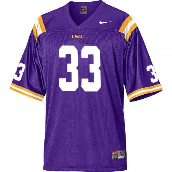 Lsu Tigers #33 Odell Beckham Men Stitch - Purple Jersey-League Fan Gear