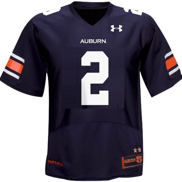 Auburn Tigers Cameron Newton #2 Blue Under Armour Youth Jersey