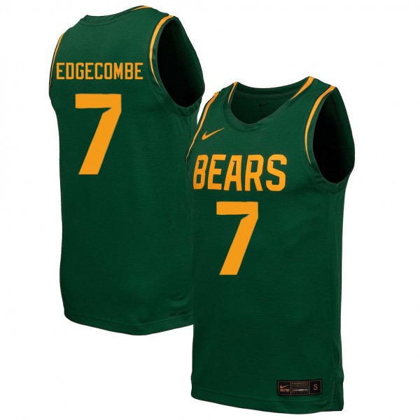 Baylor Bears #7 Vj Edgecombe Men Stitch Jerseys - Green