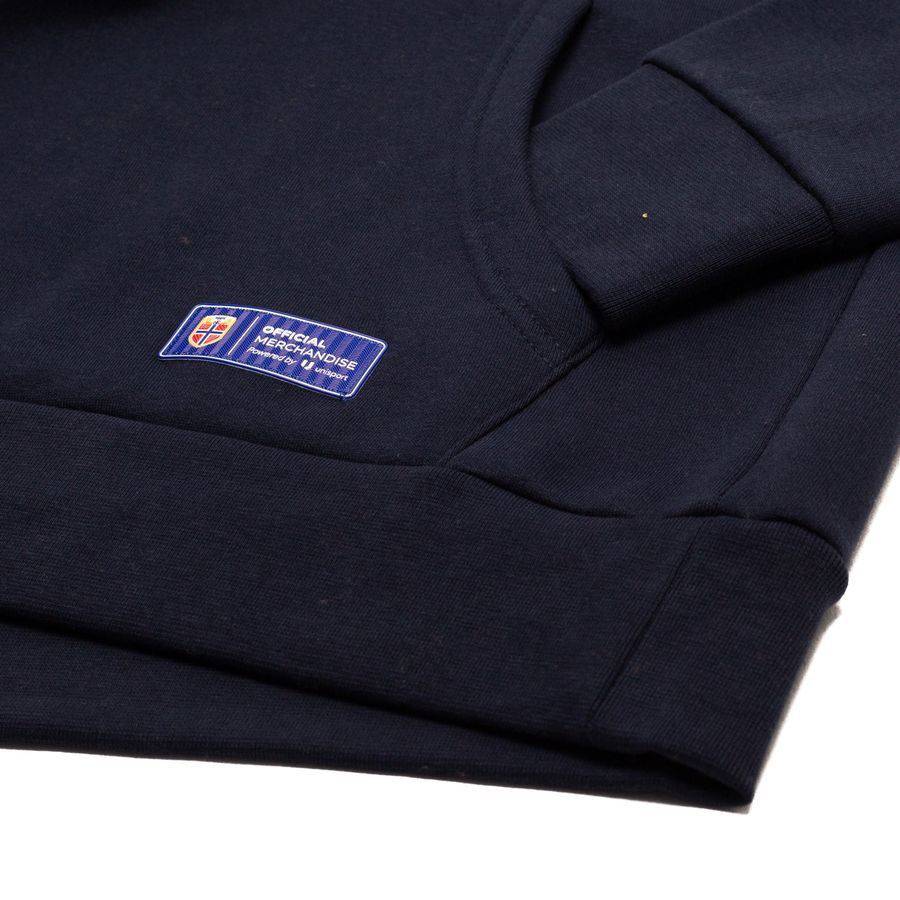 Norway Crest Hoodie - Navy-League Fan Gear