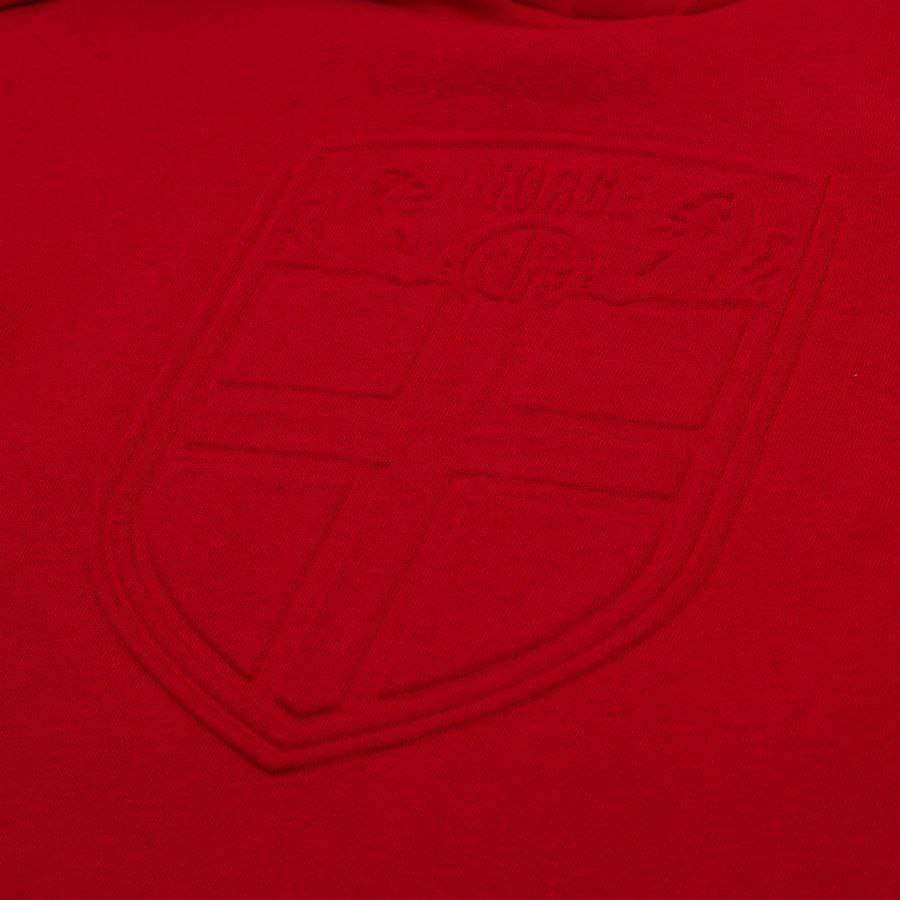 Norway Crest Hoodie - Red-League Fan Gear