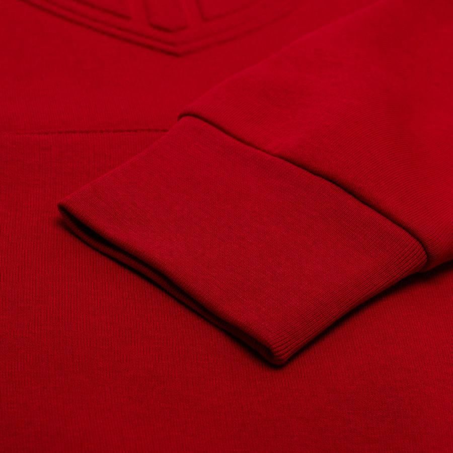 Norway Crest Hoodie - Red-League Fan Gear