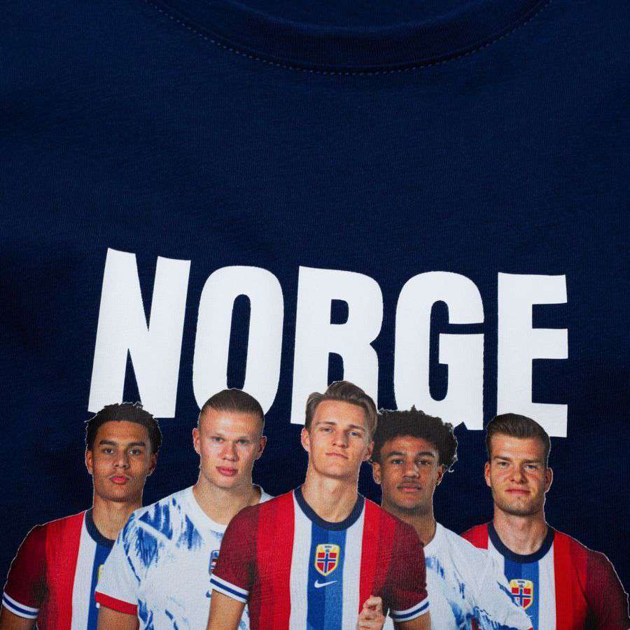 Norway T-Shirt Players - Blue Kids-League Fan Gear
