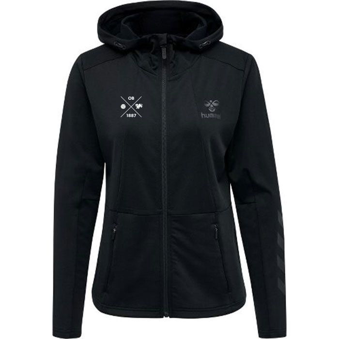Odense Boldklub Selby Hoodie FZ - Black Women-League Fan Gear
