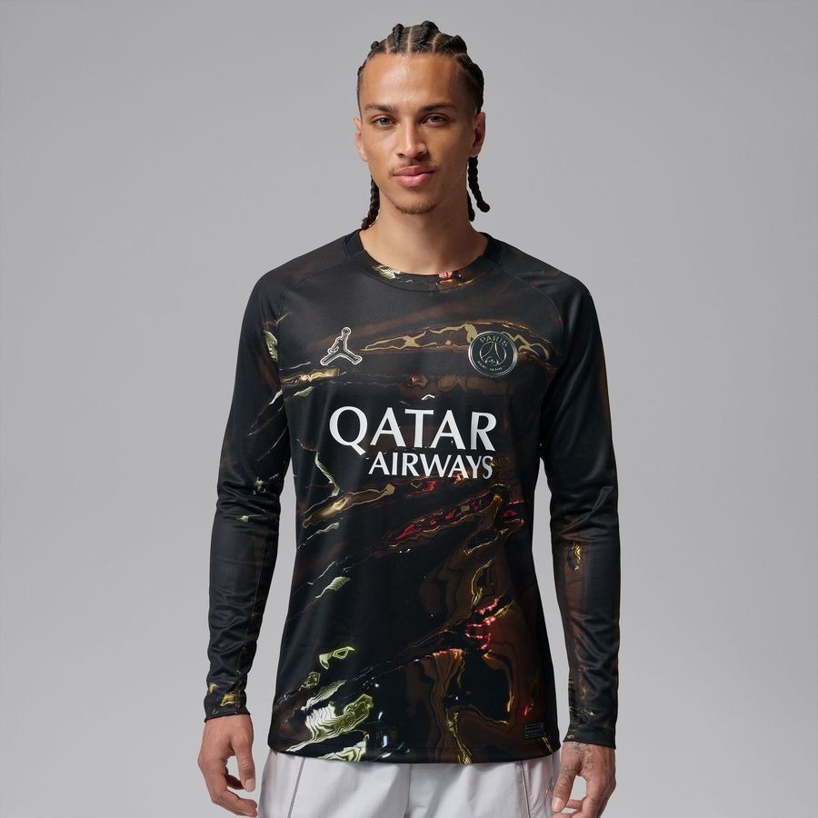 Paris Saint Germain Playershirt Night Edition 2025/26 Long Sleeves-League Fan Gear