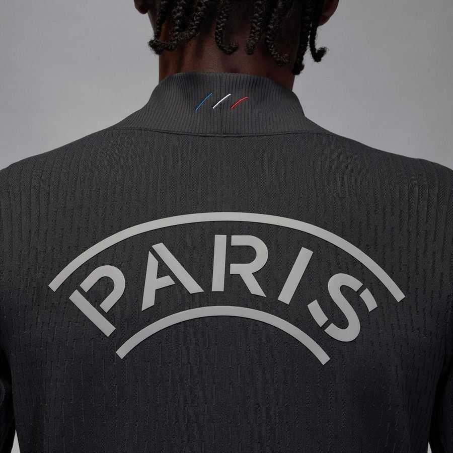 Paris Saint Germain Training Shirt Dri-FIT ADV Strike Elite Drill 4th x PSG - Particle Grey/Off Noir-League Fan Gear
