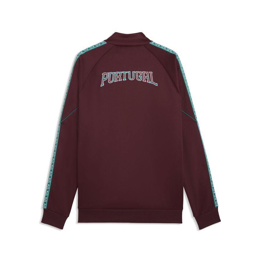 Portugal Track Jacket King Anthem World Cup 2026 - Ruby Shimmer-League Fan Gear
