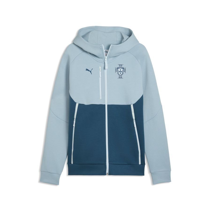 Portugal Track Jacket Pumatech FZ World Cup 2026 - Seafoam-League Fan Gear