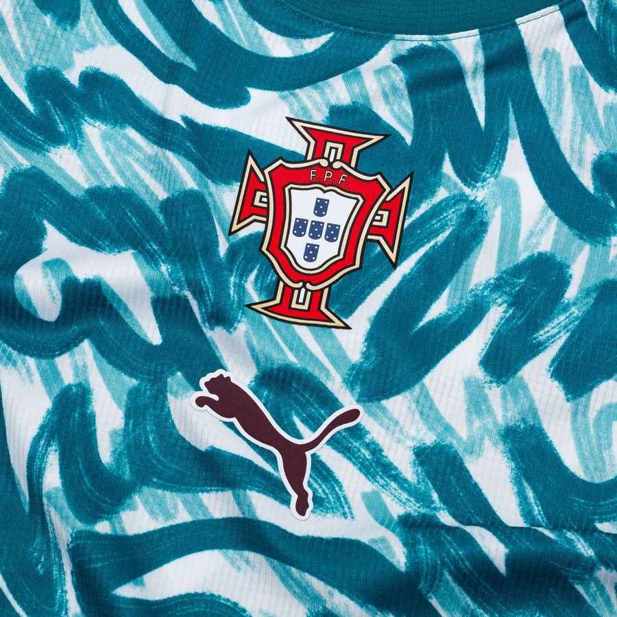 Portugal Training T-Shirt Pre Match World Cup 2026 - Green Lagoon Kids-League Fan Gear