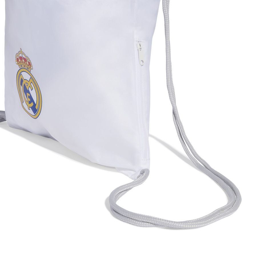 Real Madrid Gym Sack - White/Bold Gold-League Fan Gear